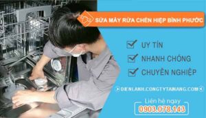 dịch vụ sửa máy rửa chén hiệp bình phước