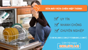 dịch vụ sửa máy rửa chén hiệp thành