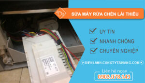 dịch vụ sửa máy rửa chén lái thiêu