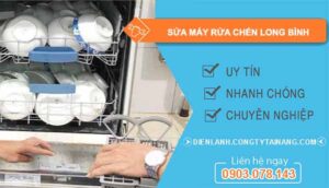dịch vụ sửa máy rửa chén long bình