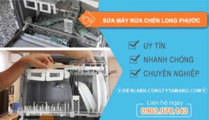 dịch vụ sửa máy rửa chén long phước