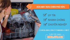 dịch vụ sửa máy rửa chén phú hữu