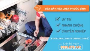 dịch vụ sửa máy rửa chén phước bình