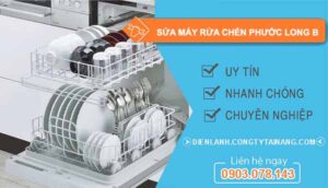 dịch vụ sửa máy rửa chén phước long b