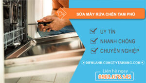 dịch vụ sửa máy rửa chén tam phú