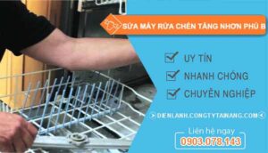 dịch vụ sửa máy rửa chén tăng nhơn phú b