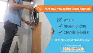 dịch vụ sửa máy tắm nước nóng bình an