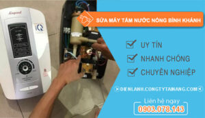 dịch vụ sửa máy tắm nước nóng bình khánh