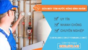 dịch vụ sửa máy tắm nước nóng bình nhâm