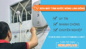 dịch vụ sửa máy tắm nước nóng linh đông