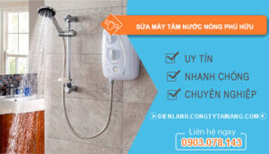 dịch vụ sửa máy tắm nước nóng phú hữu