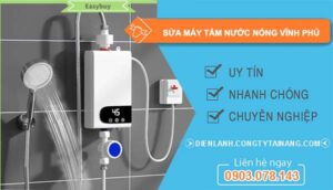 dịch vụ sửa máy tắm nước nóng vĩnh phú