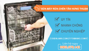 sửa máy rửa chén tân hưng thuận