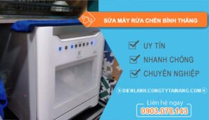 thợ sửa máy rửa chén bình thắng