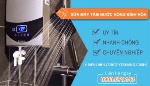 thợ sửa máy tắm nước nóng bình hoà