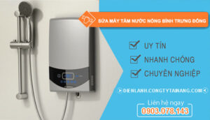 thợ sửa tắm máy nước nóng bình trưng đông