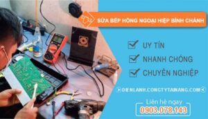 dịch vụ sửa bếp hồng ngoại hiệp bình chánh