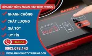 dịch vụ sửa bếp hồng ngoại hiệp bình phước