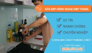 dịch vụ sửa bếp hồng ngoại hiệp thành