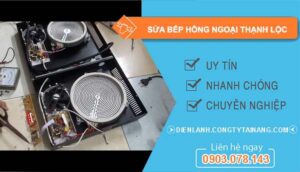dịch vụ sửa bếp hồng ngoại thạnh lộc