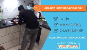 dịch vụ sửa bếp hồng ngoại vĩnh phú