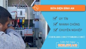 dịch vụ sửa điện bình an