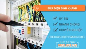dịch vụ sửa điện bình khánh