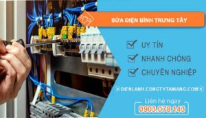 thợ sửa điện bình trưng tây