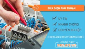 thợ sửa điện phú thuận