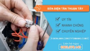 dịch vụ sửa điện tân thuận tây