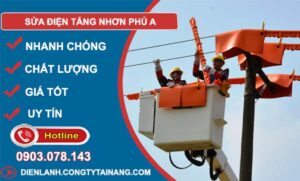 dịch vụ sửa điện tăng nhơn phú a