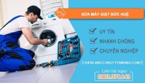 dịch vụ sửa máy giặt đức huệ