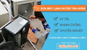 dịch vụ sửa máy lạnh huyện tân hưng