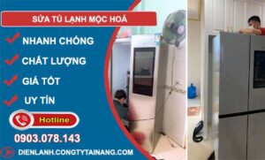 thợ sửa tủ lạnh mộc hoá