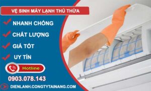 dịch vụ vệ sinh máy lạnh thủ thừa