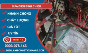 thợ sửa điện bình chiểu
