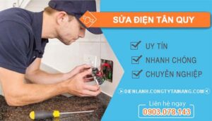 thợ sửa điện tân quy