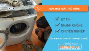 thợ sửa máy giặt thủ thừa