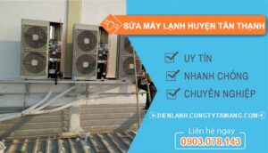 thợ sửa máy lạnh huyện tân thạnh