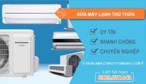 thợ sửa máy lạnh thủ thừa