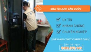 thợ sửa tủ lạnh cần đước