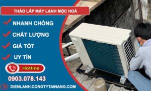 thợ tháo lắp máy lạnh mộc hoá