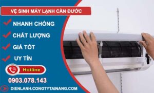 thợ vệ sinh máy lạnh cần đước