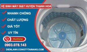 vệ sinh máy giặt huyện thanh hoá