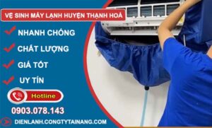 vệ sinh máy lạnh huyện thanh hoá