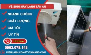 vệ sinh máy lạnh tân an