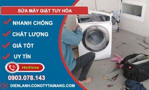 dịch vụ sửa máy giặt tuy hoà