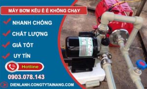 khắc phục máy bơm kêu è è không chạy