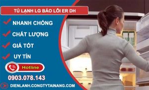 khắc phục Tủ lạnh lg báo lỗi ER DH
