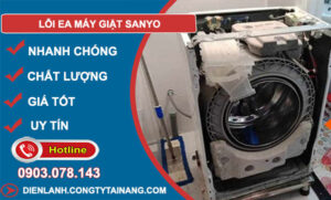 nguyên nhân lỗi ea máy giặt sanyo